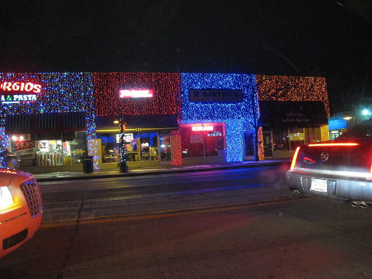 Christmas 2007 Burns Rochester Lights 058.jpg - Christmas 2007! The Misselhorn, Kasdorf and Burns families come together for the celebration! Lots of talk, food, presents, food and visiting.
